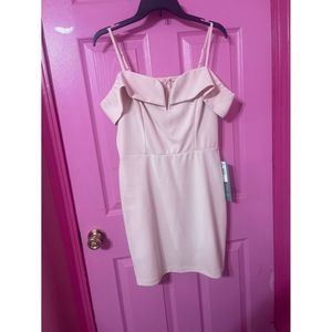 Pink Macy's Size 16 Cocktail dress
